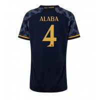 Dámy Fotbalový dres Real Madrid David Alaba #4 2023-24 Venkovní Krátký Rukáv